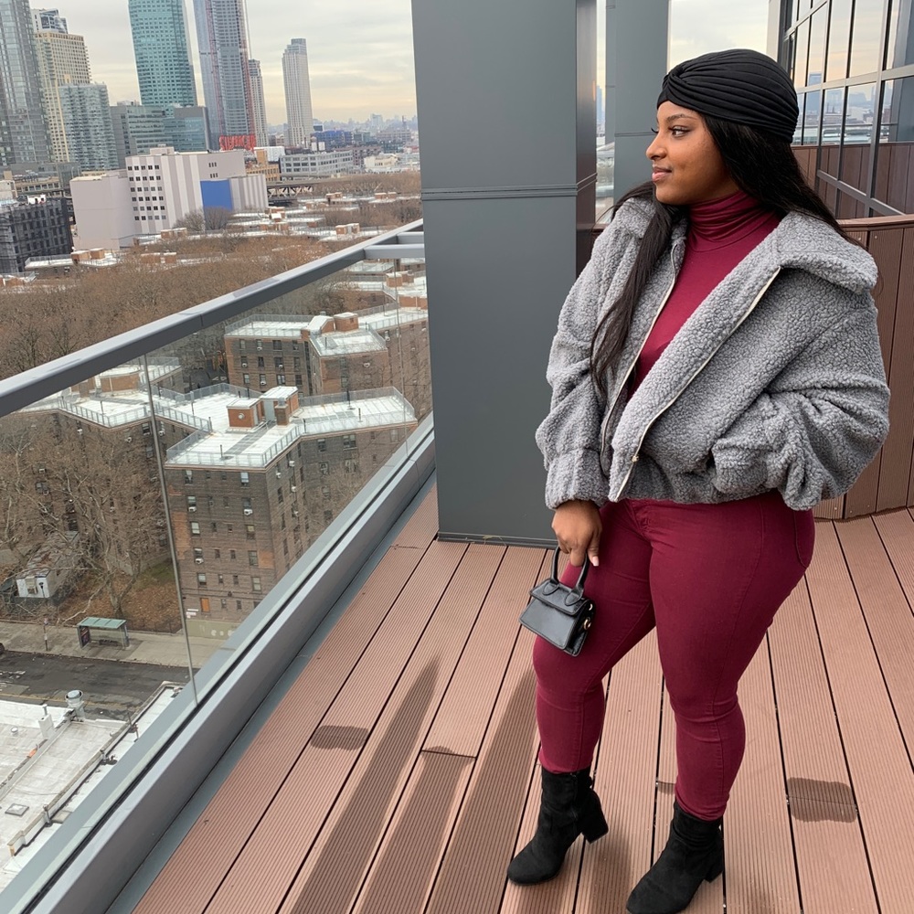 Gray jacket